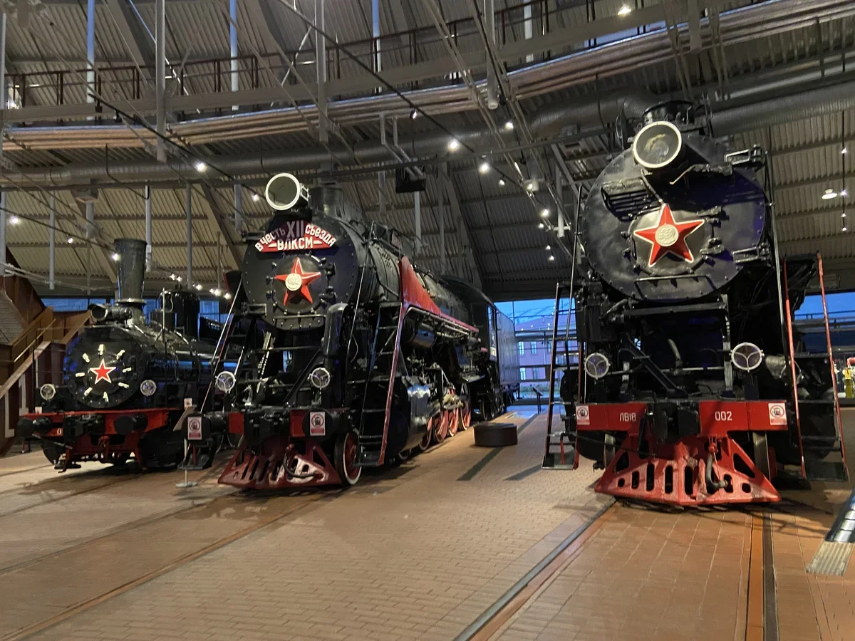 музей паровозов санкт петербург